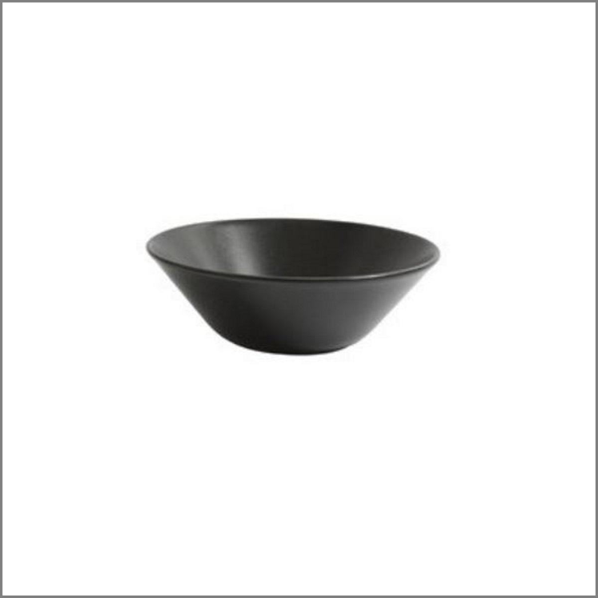 Assiette bol D18 noire