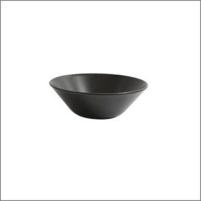 Assiette bol  D18 noire
