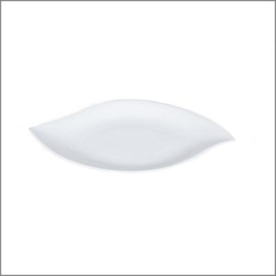 Assiette 32x20 'Feuille'