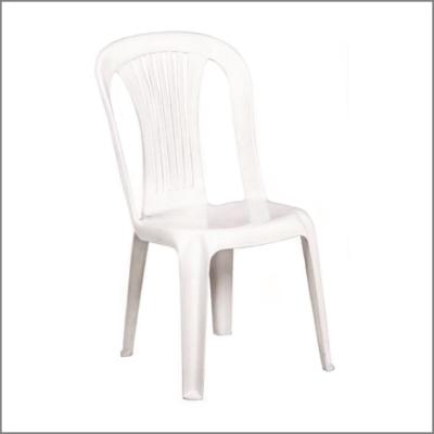 Chaise PVC blanche 'Gala'