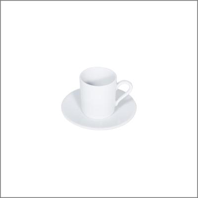 Tasse et sous-tasse à café 'Empire'
