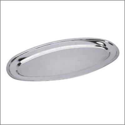 Plat ovale inox 29 5x45