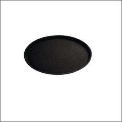 Plateau service rond noir d40 5