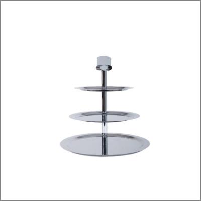 Présentoir 3 étages inox D48 / D38 / D32