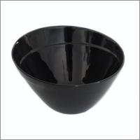 Saladier rond noir d24 2 5l melamine