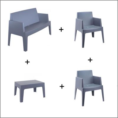 Salon Lounge anthracite