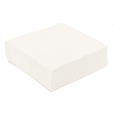 Vente 50 serviettes en papier 40x40 blanche