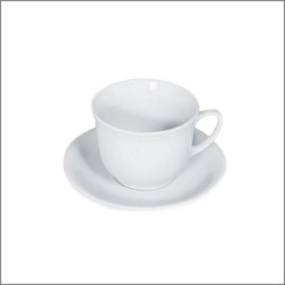 Tasse et sous-tasse à thé / petit-déjeuner