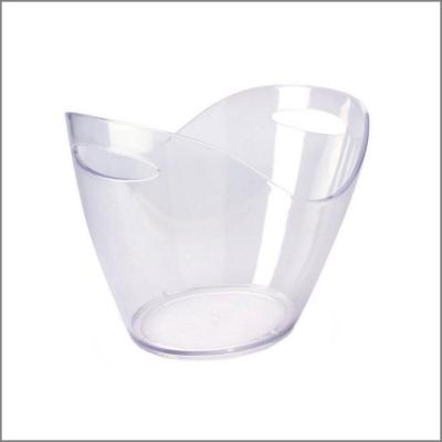 Vasque à champagne acrylique transparent 5 L