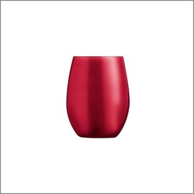 Verre gobelet rouge 34cl
