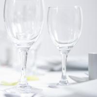 Verres vin et eau elegance